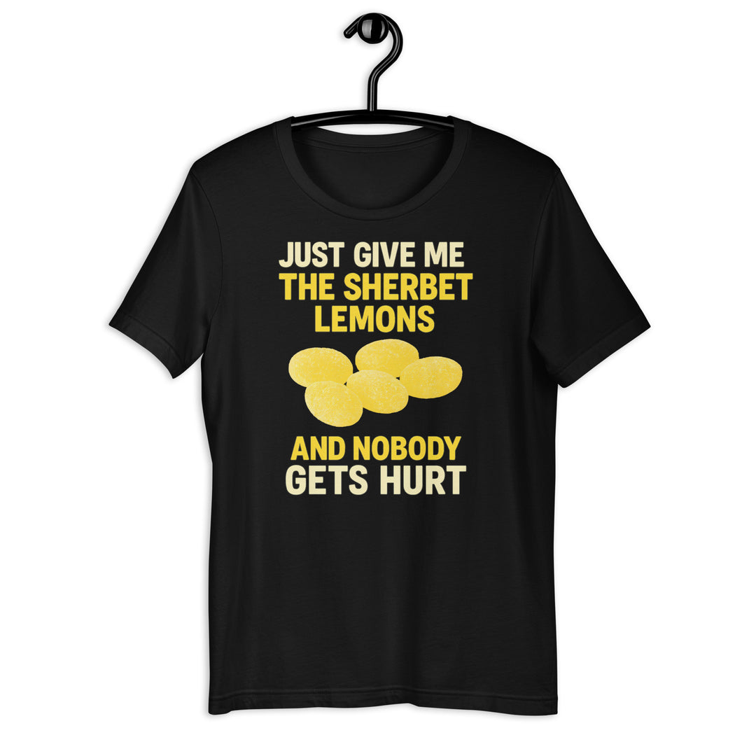 Funny Sherbet Lemons Retro Candy T-Shirt