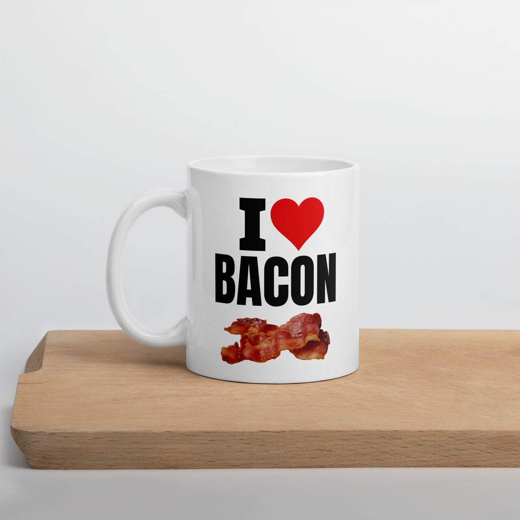 I Love Bacon Coffee Mug 11oz