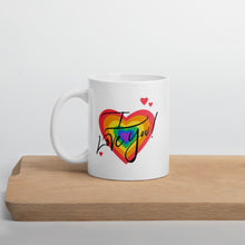 Load image into Gallery viewer, Valentines gift pride - I love You Rainbow Mug