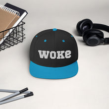 Load image into Gallery viewer, WOKE  Embroidered - SnapBack Cap